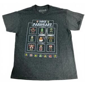 Super Mario Kart Graphic T-Shirt - Men's Large b23